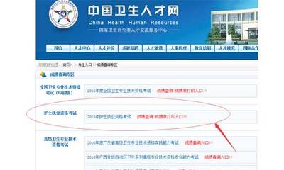 江西卫生人才网成绩查询入口,江西卫生人才网成绩查询入口