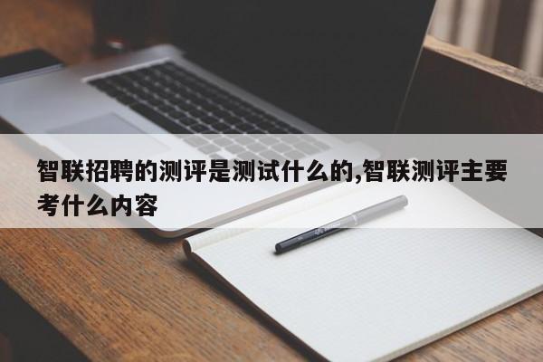 智联招聘的测评是测试什么的,智联测评主要考什么内容